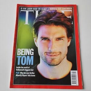 Time Magazine July 1 2002 Tom Cruise Minority Report Being Tom Vintage‎ Actor